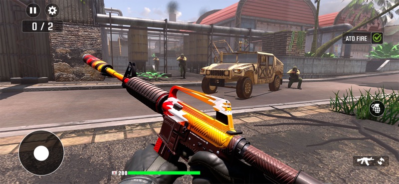 Jogos de tiro com FPS rápido screenshot 3
