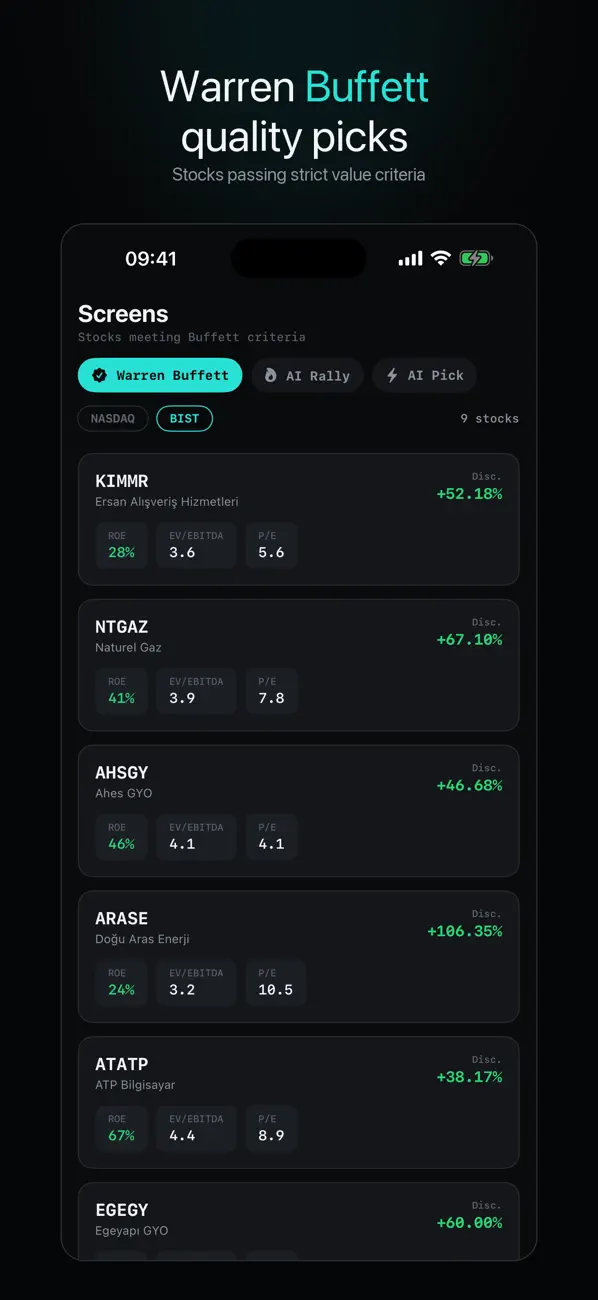 Screenshot #3 pour Ytd Trade: Stock Analysis AI