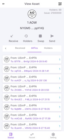 AoWallet & Arweave Wallet Screenshot 5 of 7