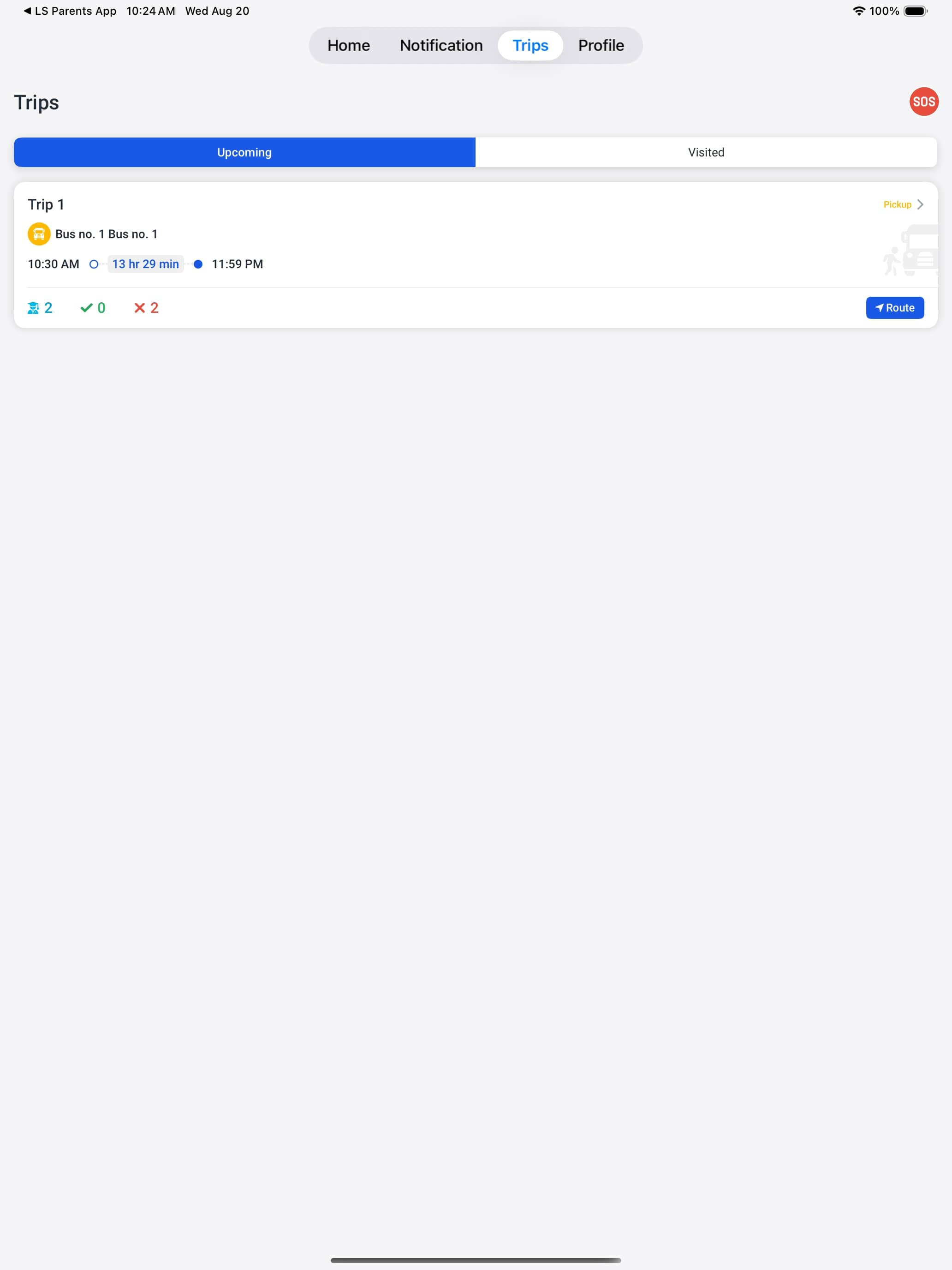 LS Bus Driver App screenshot 9