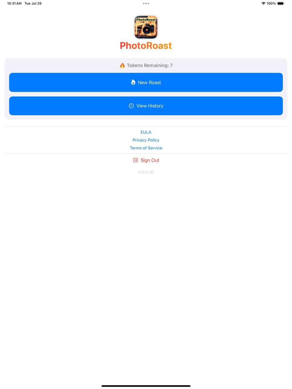 iPad screenshot