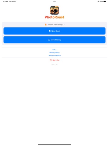 PhotoRoast iPad screenshot