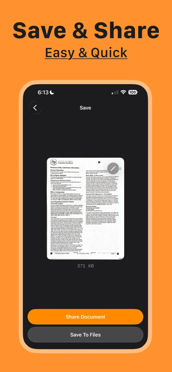 #3. Scanem: PDF Document Scanner (iOS) By: Labi, LLC