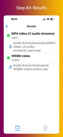 Audio Extractor - FFmpeg Screenshot 3 of 3