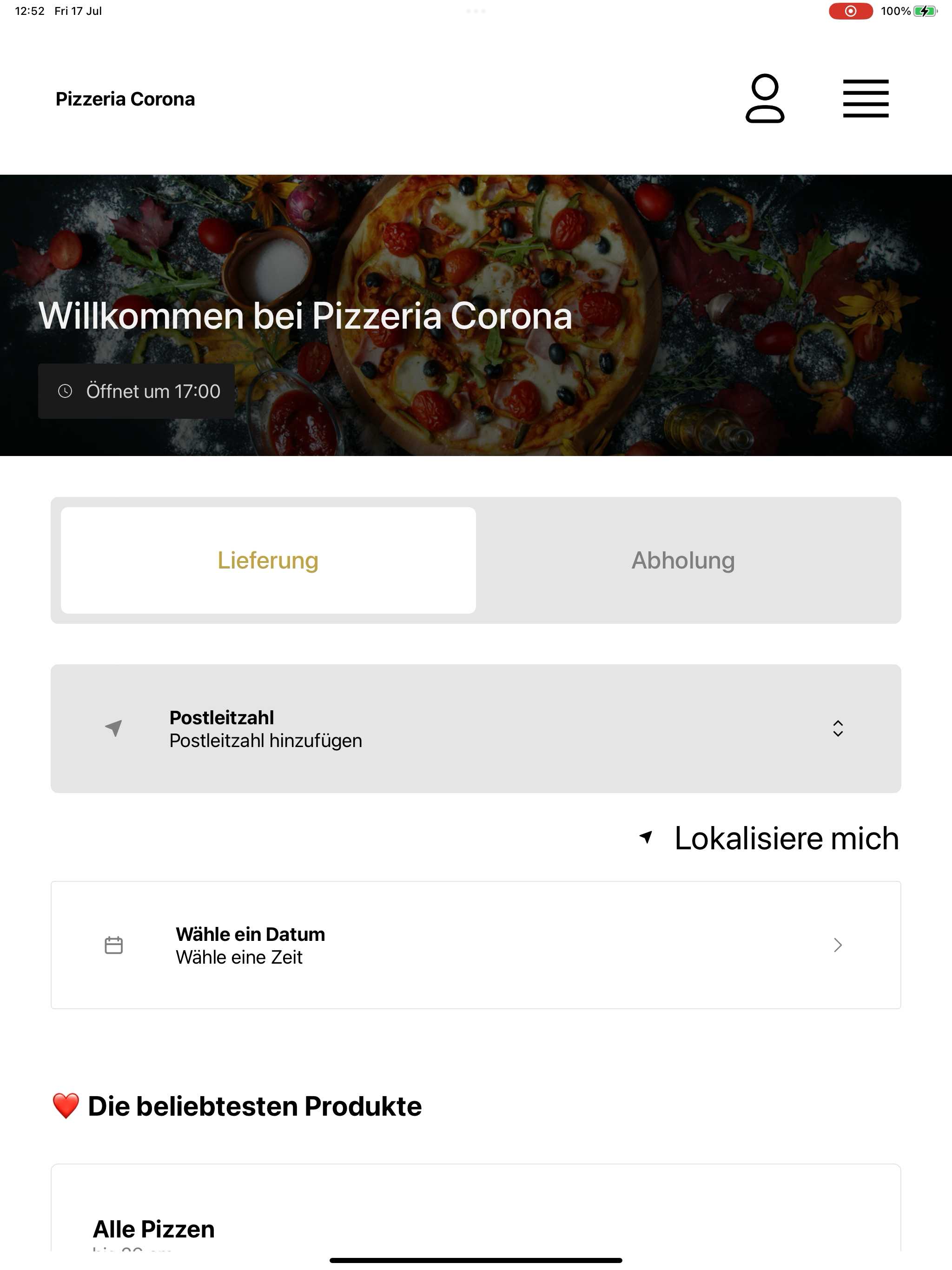 Pizzeria Corona screenshot 14