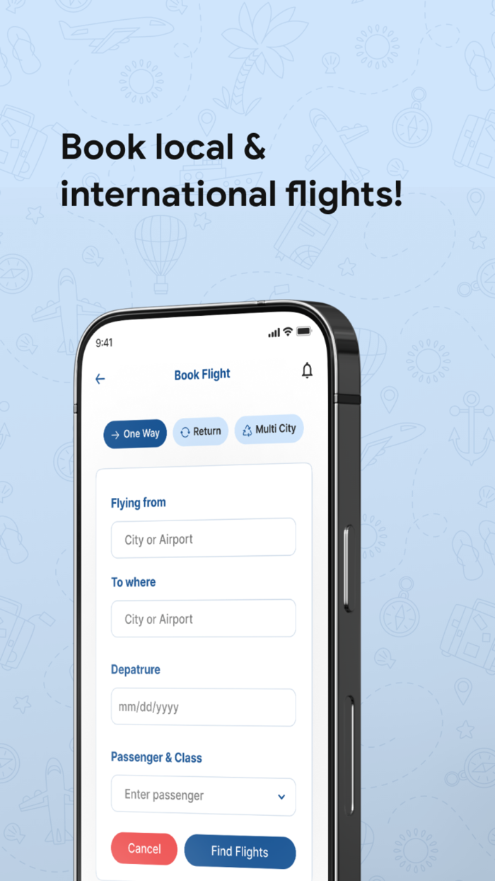 Kalabash Flights and Payments