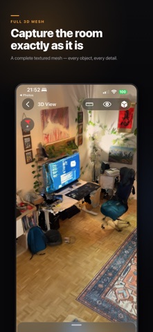 FloorLens: 3D Room Scanner iPhone screenshot