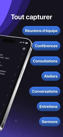 Capture d'écran de Annotime: Note Intelligente IA sur iPhone 2