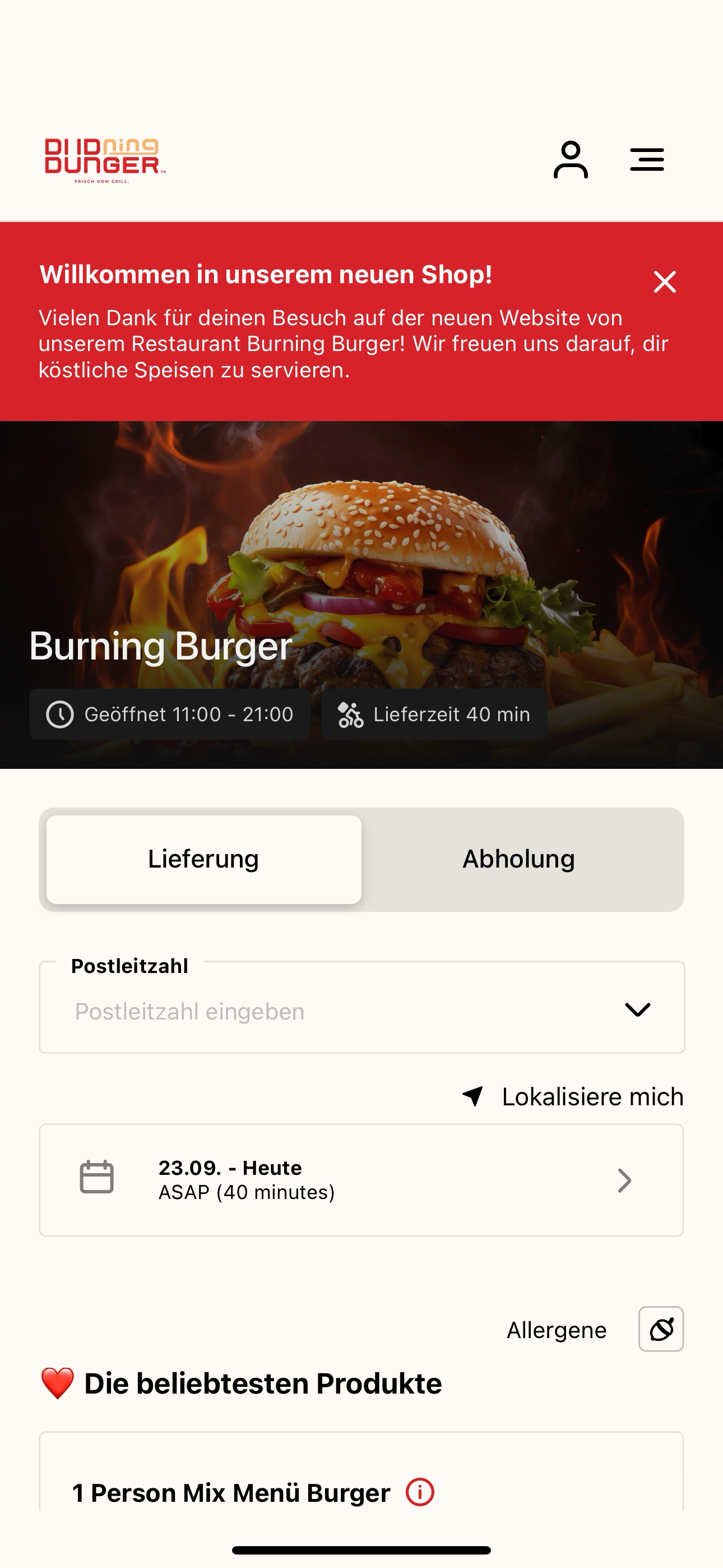 Burning Burger