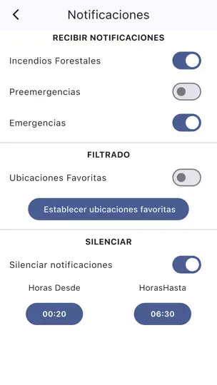 Captura de pantalla de GVA 112 Avisos en iPhone 3