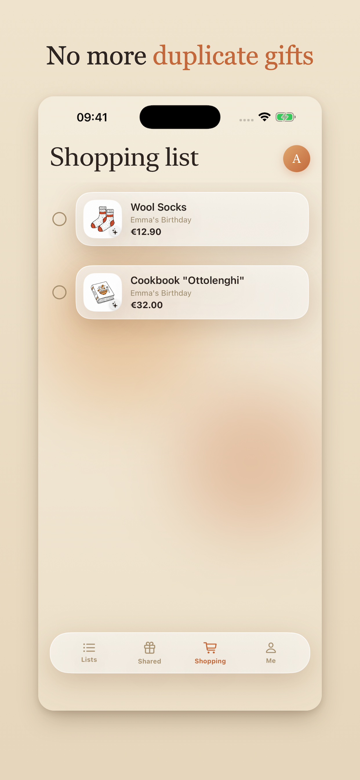 VOEUX – your wishlists screenshot 4