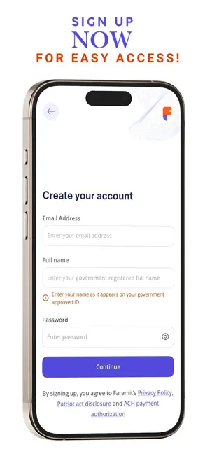 Faremit screenshot 1