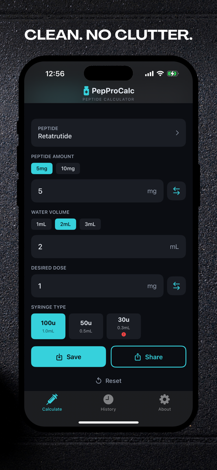 PepProCalc Peptide Calculator