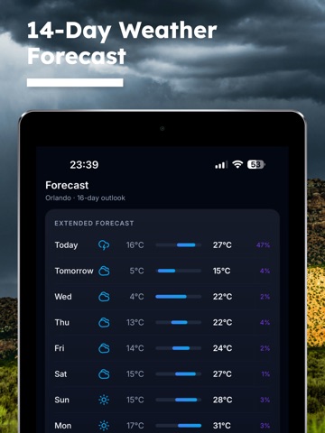 Radar Storm Weather Forecast screenshot 7