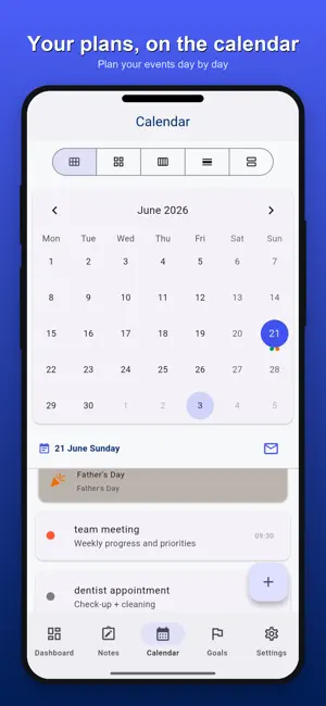 Sanal Ajanda: Calendar Notes screenshot 2