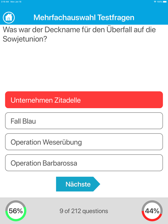 Screenshot #5 pour Der Zweite Weltkrieg Quiz