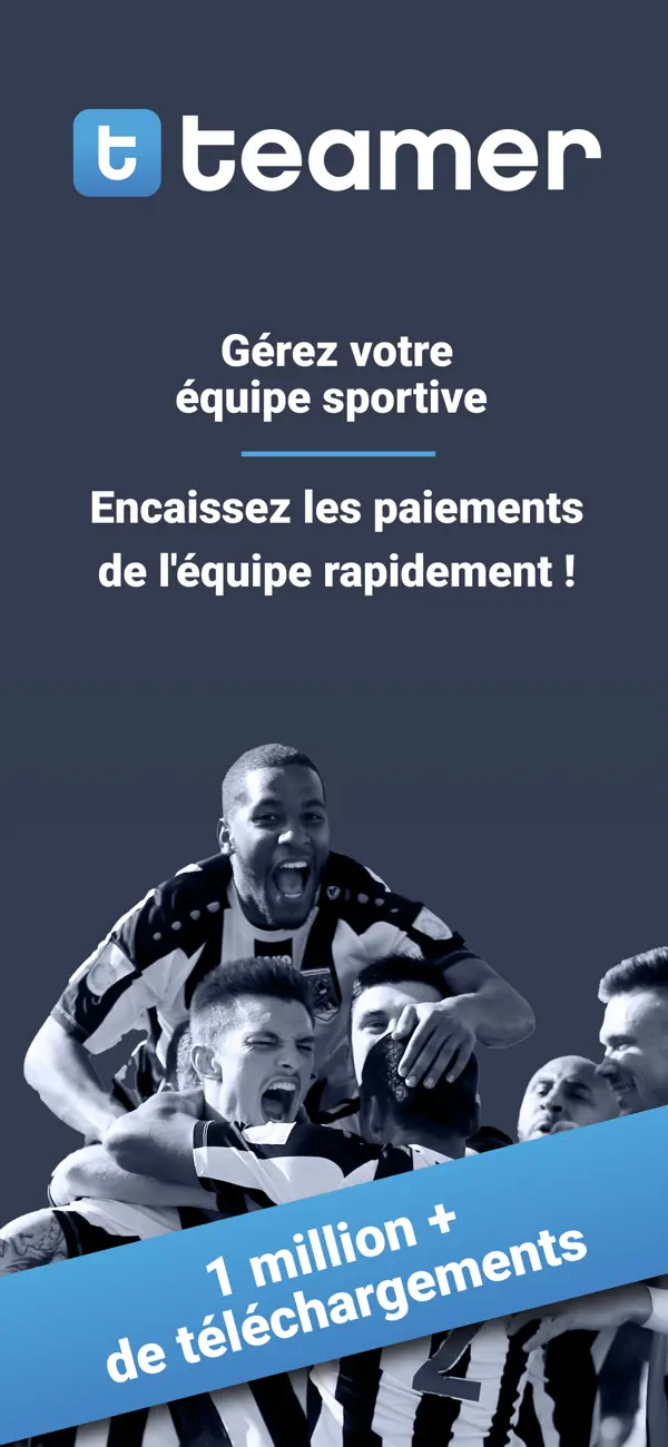 Screenshot #1 pour Teamer - Équipe sportive App