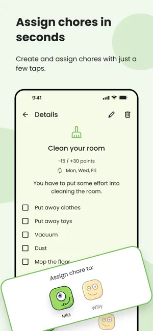 Kikaroo: Kids Chore Chart screenshot 2