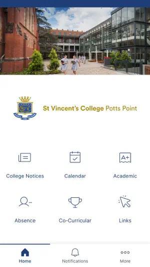 St Vincent's College screenshot 1