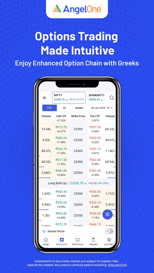 #5. Angel One: Stocks, Mutual Fund (iOS) di: Angel One Ltd