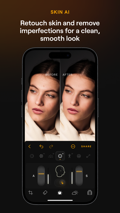 Luminar Mobile Photo Editor Screenshot