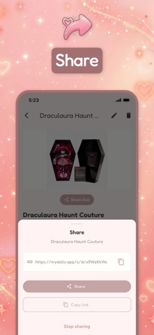 My Doll Collection & Wishlist screenshot