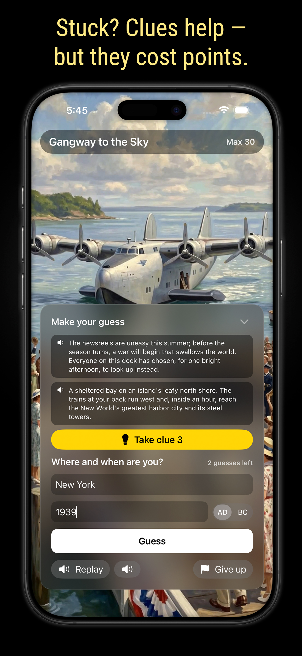 Timeslip: Guess Where & When screenshot 3