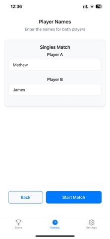 ShuttleScore Screenshot 2 of 7