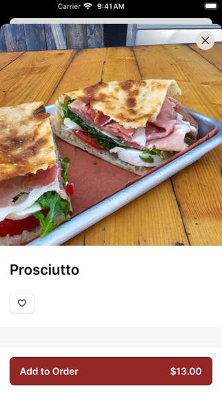 Pan and Peel Pizza iPhone screenshot 4 - Food & Drink app