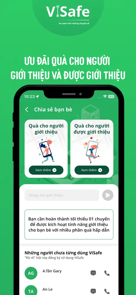 ViSafe - Thuê tài xế lái xe hộ - Travel App | MWM