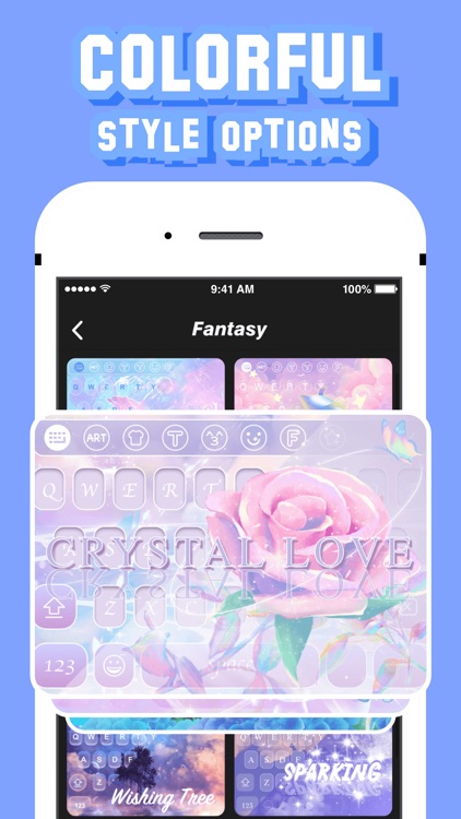 Font Keyboard: Cool Themes