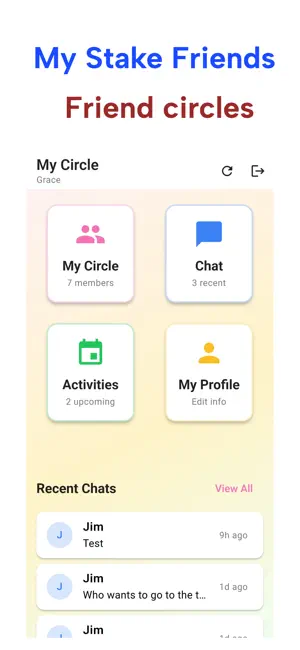 My Stake Friends screenshot 1
