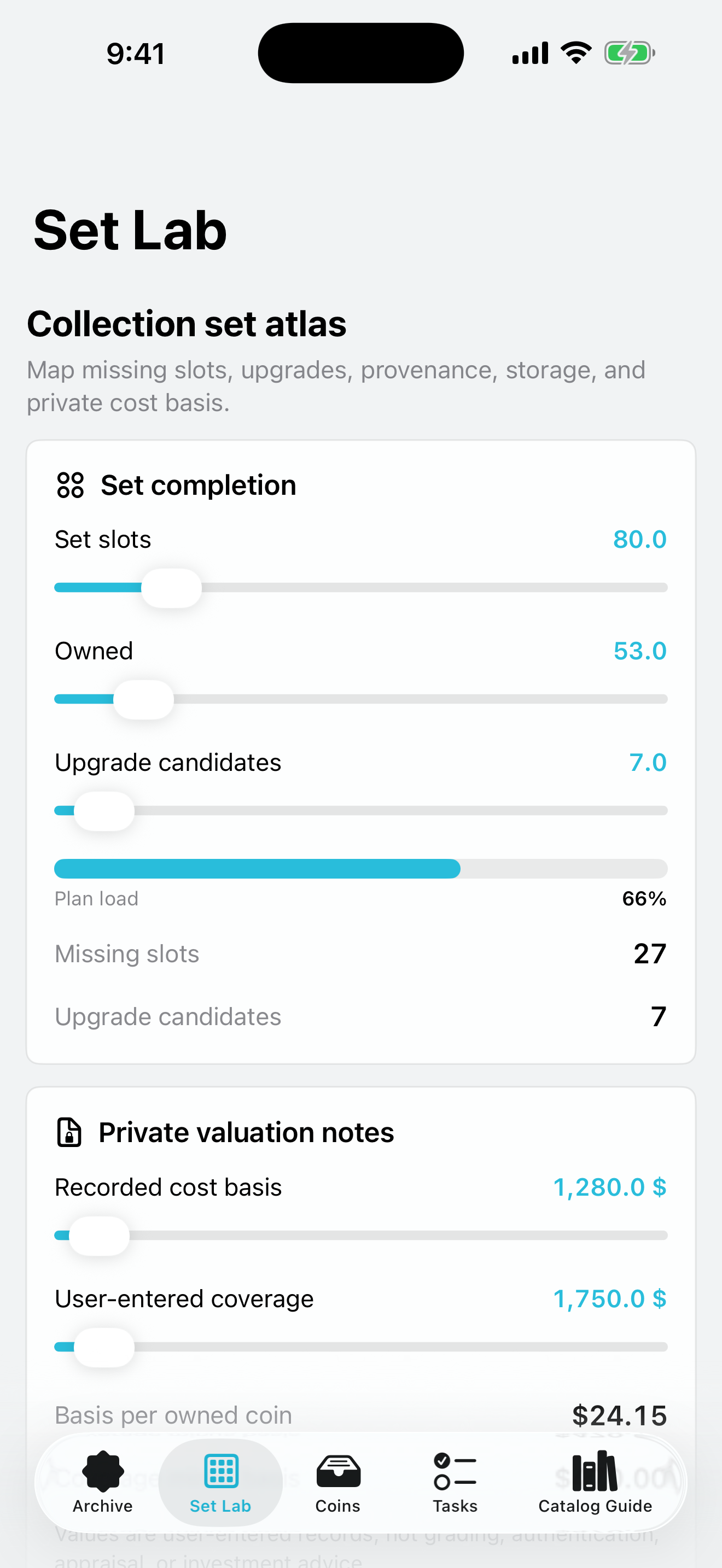Numiscribe: Coin Archive screenshot 2 of 3