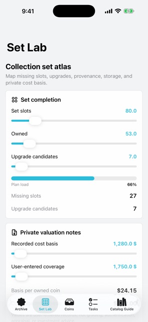 Numiscribe: Coin Archive screenshot 3