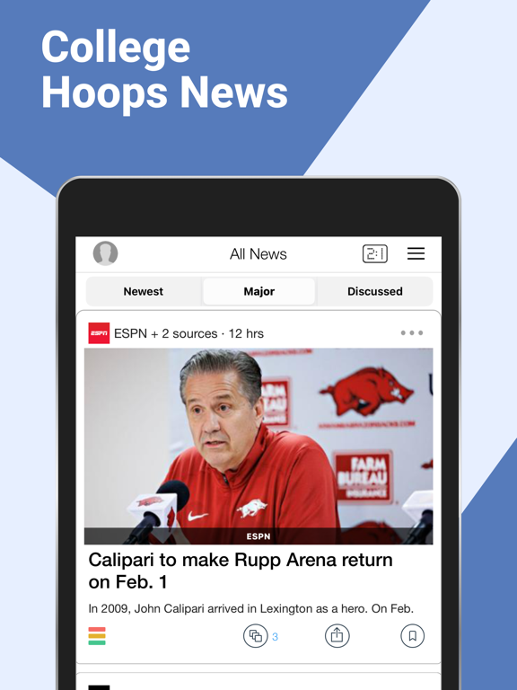 Screenshot #4 pour College Hoops News