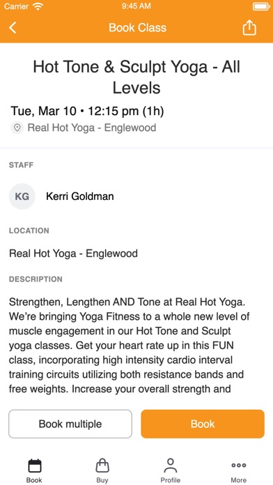 Real Hot Yoga screenshot