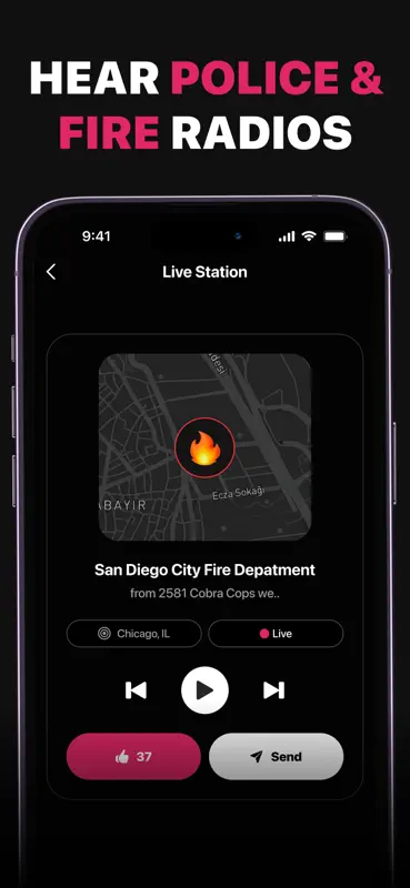 WatchOut: Police Scanner・Radio screenshot 2 of 5