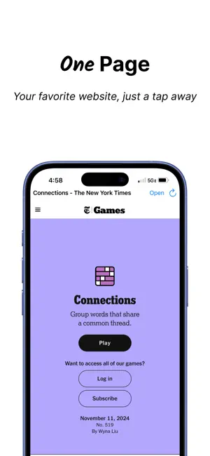 OnePageWeb screenshot 2