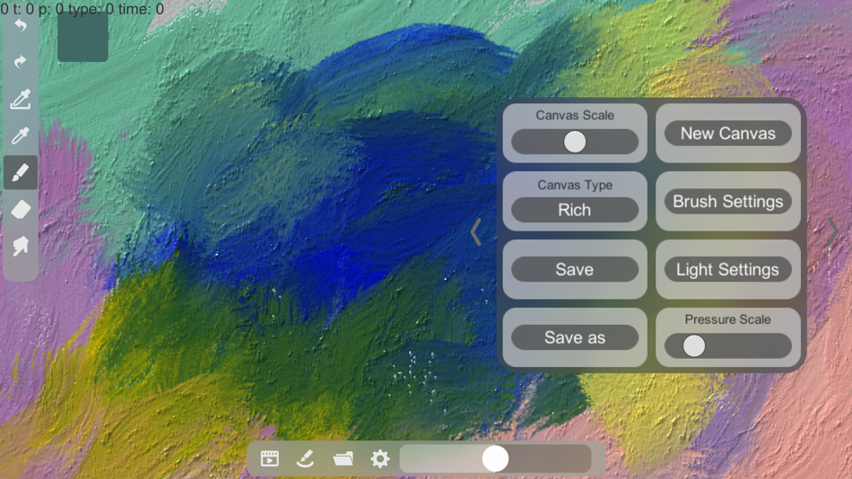 #2. DynBrushes (iOS) Podle: ColorfulPhone