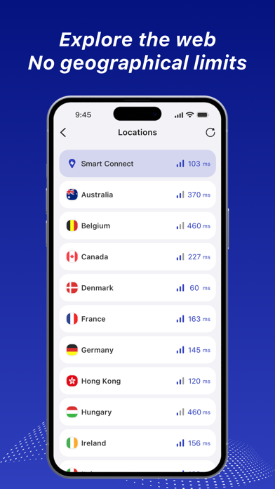 Screenshot #2 pour Bunny VPN - Hop to Freedom