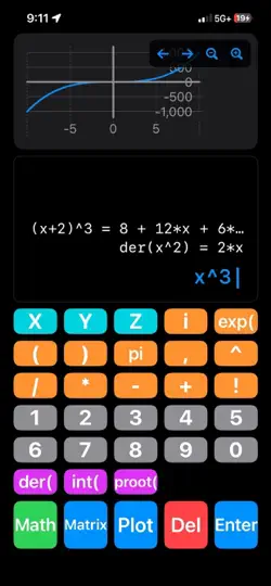 Capture d'écran de Offline Scientific Calculator sur iPhone 3