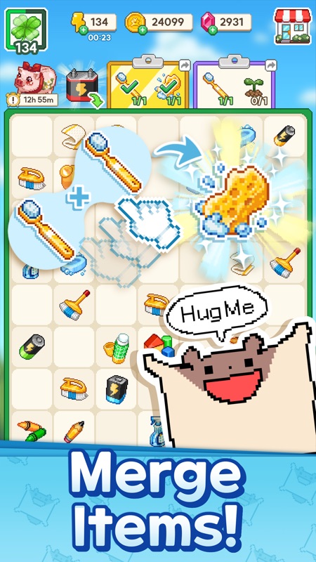Hug Me Tower: Merge&Decor screenshot 2