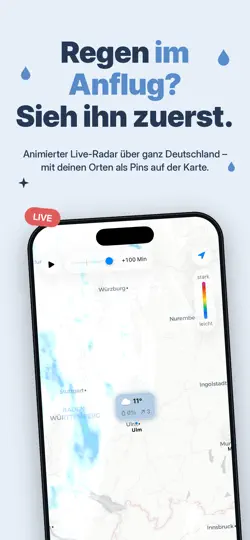 Screenshot von Nano - Wetter Für Deutschland auf dem iPhone 4