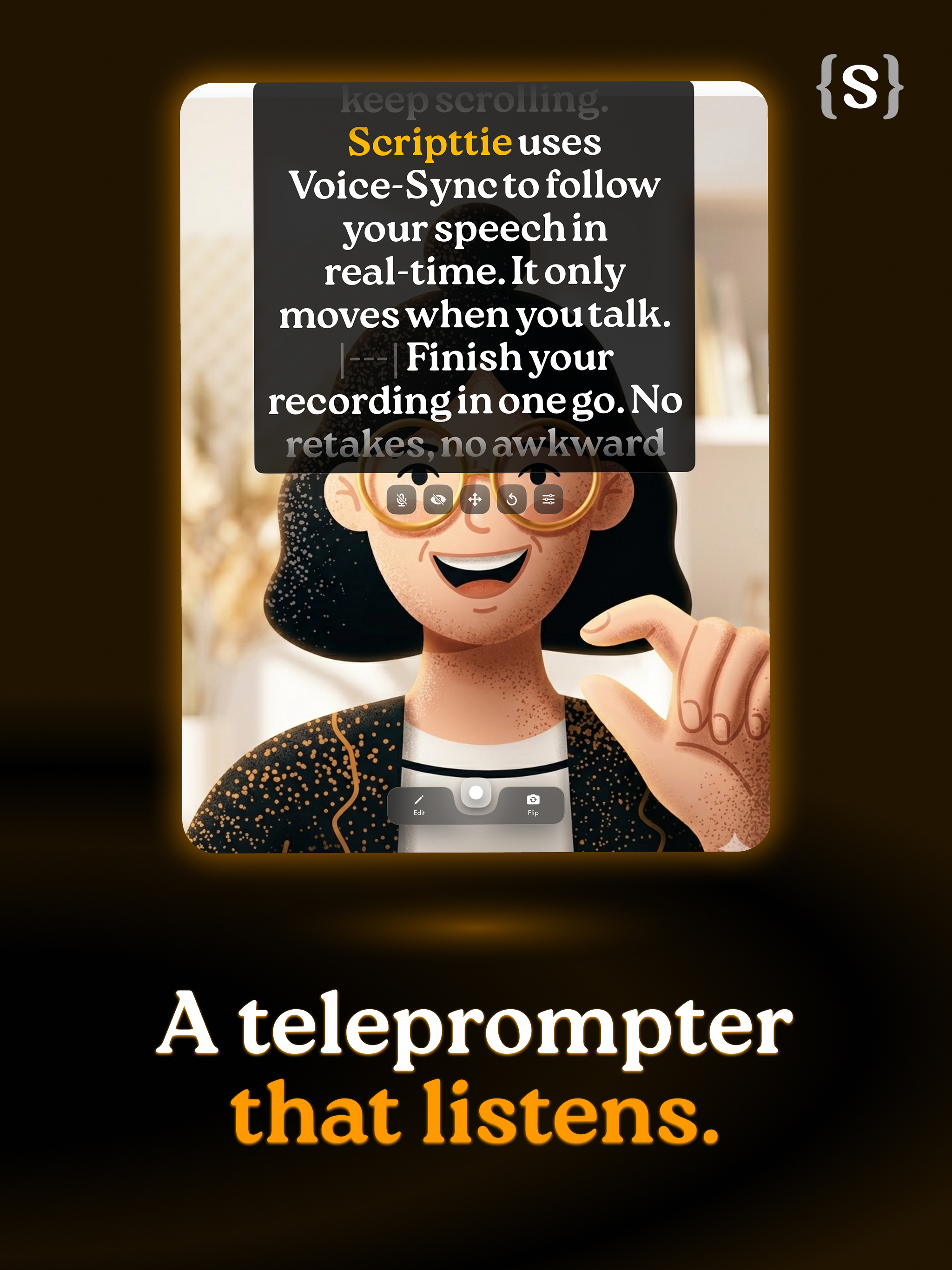 Voice Teleprompter - Scripttie