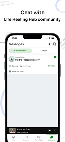 Life Healing Hub iPhone screenshot