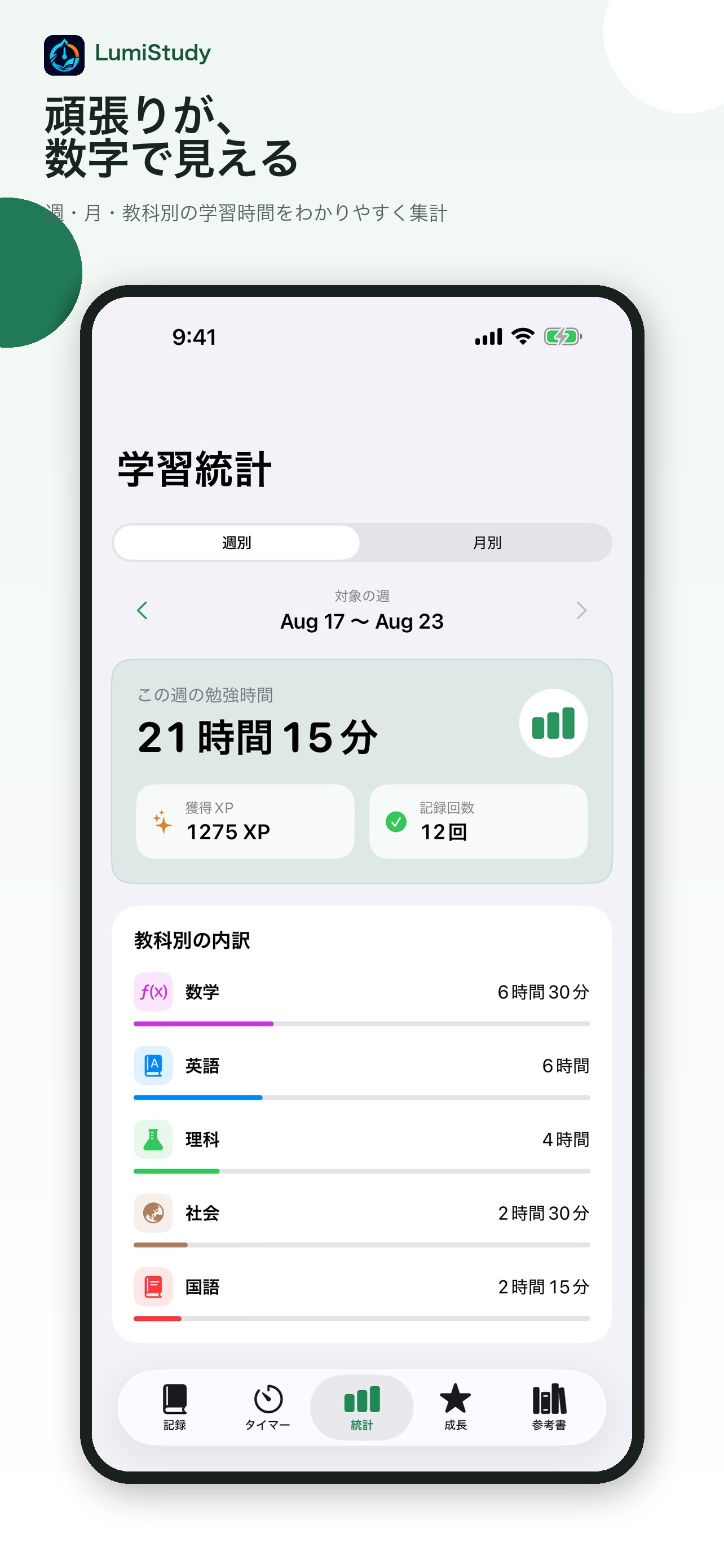 Screenshot 4 of LumiStudy- 受験勉強・学習記録