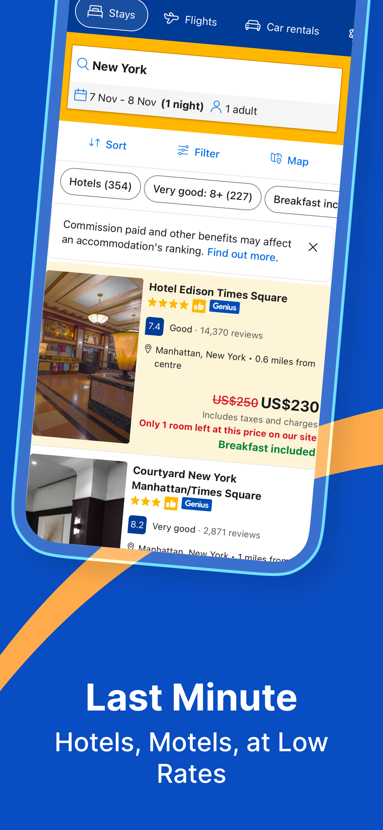 Last Minute Hotels & Motels