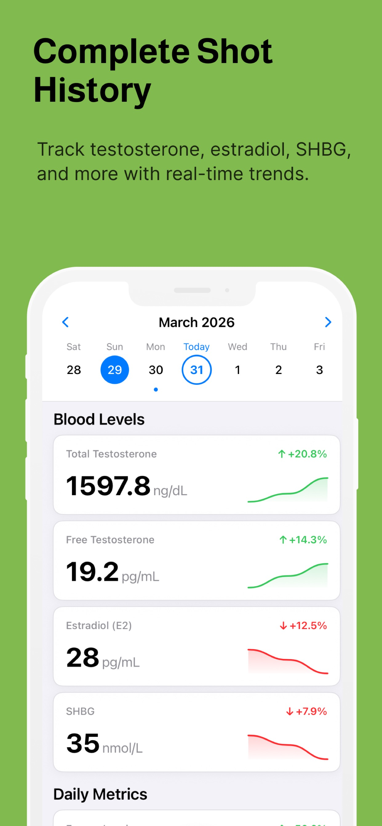 TRTracker: TRT Companion screenshot 4