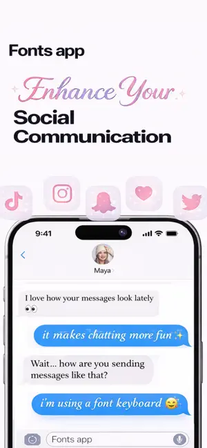 iFonts: Fonts Keyboard & Emoji screenshot 3
