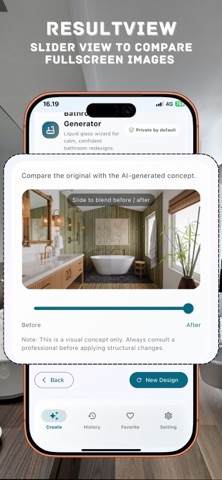 Bathroom AI : Redesign Home Screenshot 3 of 6